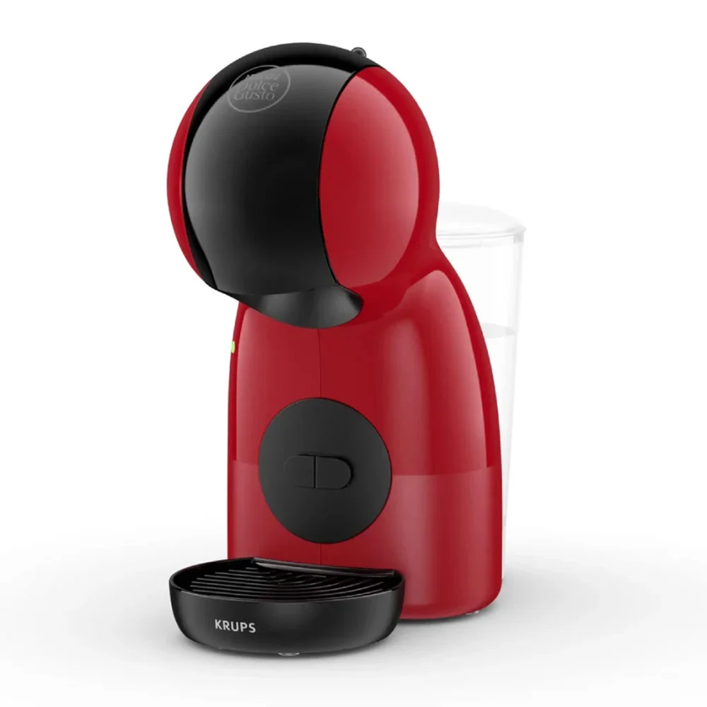 Кафе машина Krups Dolce Gusto Piccolo KP1A3510, 1600 W, налягане на помпата 15 бара, червено-черна