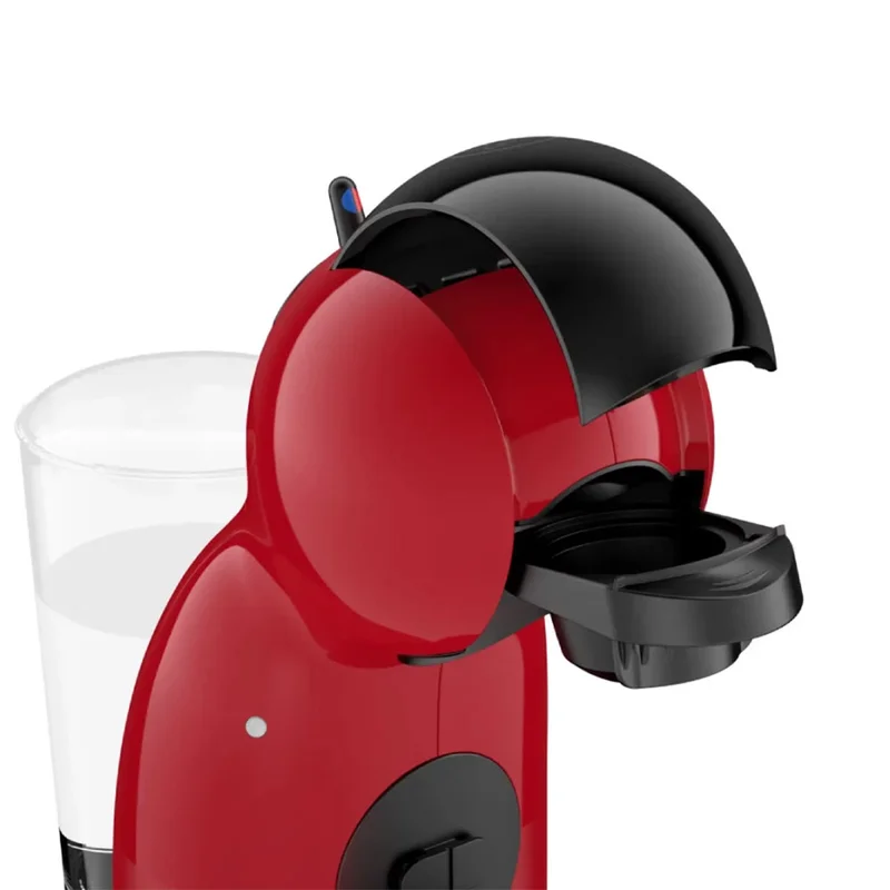 Кафе машина Krups Dolce Gusto Piccolo KP1A3510, 1600 W, налягане на помпата 15 бара, червено-черна