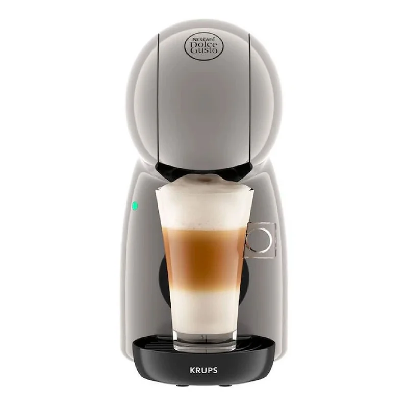 Кафе машина Krups Dolce Gusto Piccolo KP1A3AF0, 1600 W, налягане на помпата 15 бара, сива