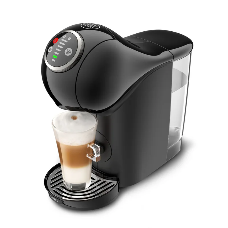 Кафе машина Krups Dolce Gusto Genio S Plus KP340810, 1500 W, налягане на помпата 15 бара, черна