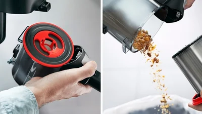 Прахосмукачка Bosch Unlimited 7 ProAnimal BBS711ANM, акумулаторна, червена