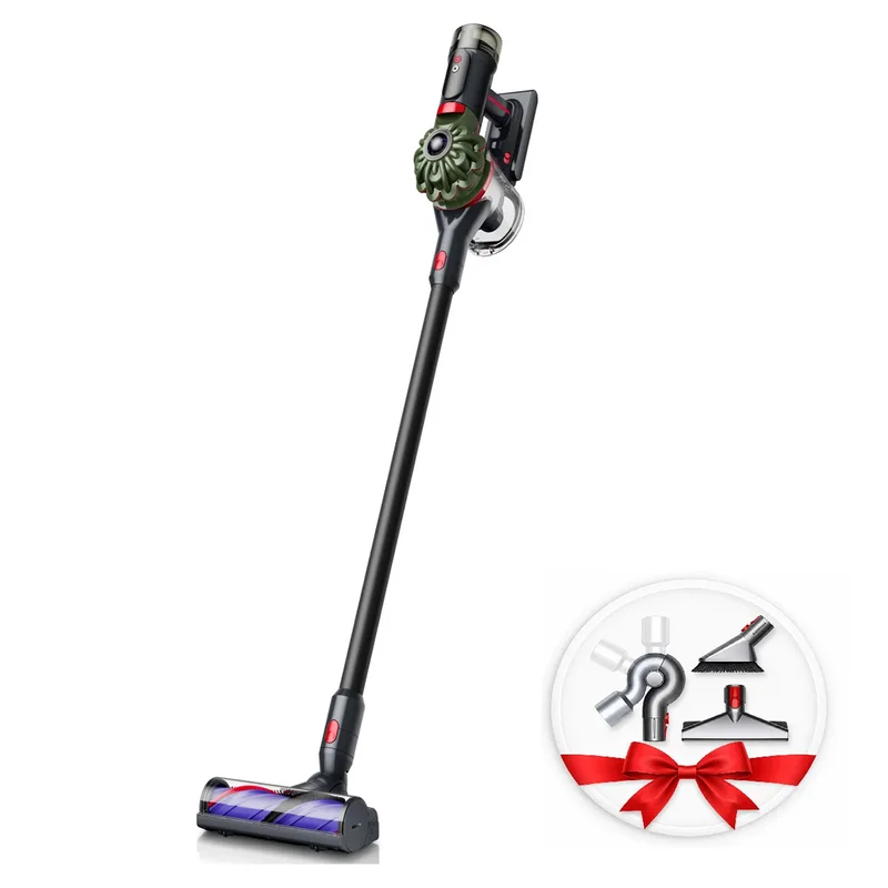 Прахосмукачка Dyson V8 Cyclone SV55, безжична, черно-златиста