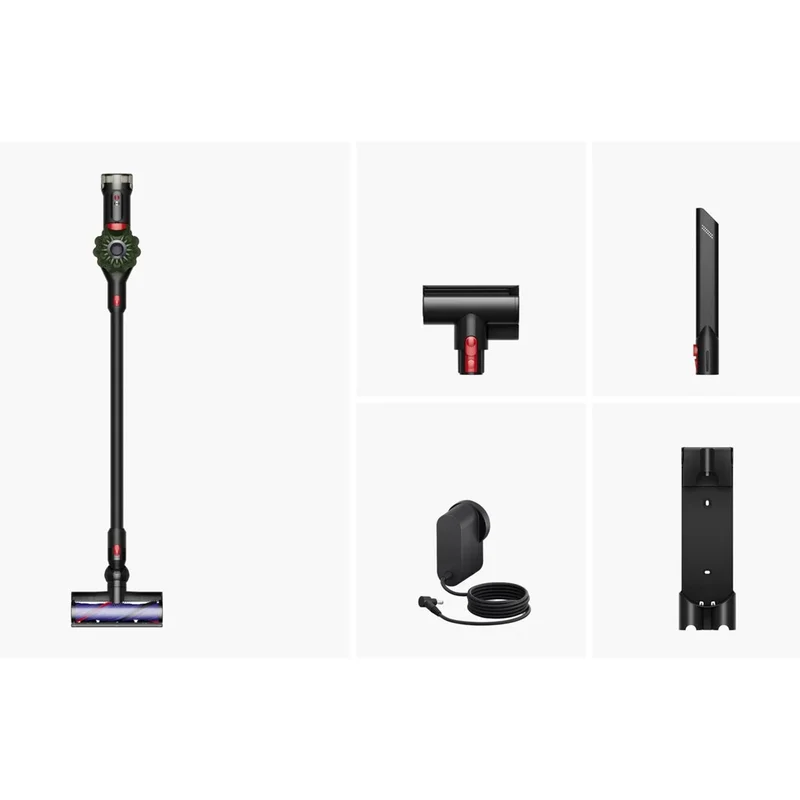 Прахосмукачка Dyson V8 Cyclone SV55, безжична, черно-златиста