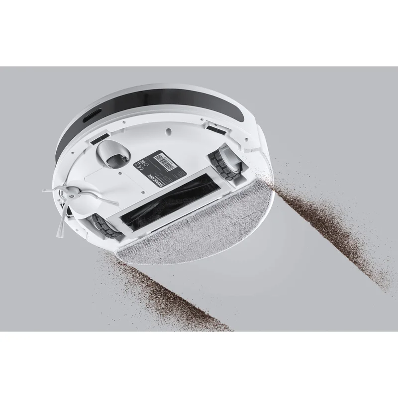 Прахосмукачка робот Sencor SRV 7485WH, със станция, бяла