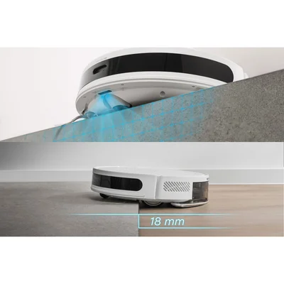 Прахосмукачка робот Sencor SRV 7485WH, със станция, бяла