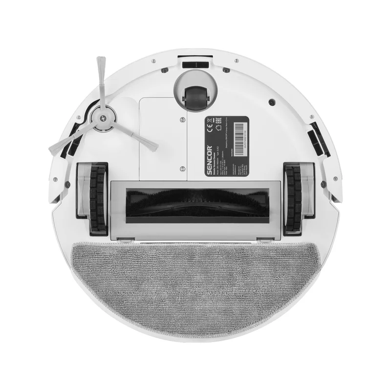 Прахосмукачка робот Sencor SRV 7485WH, със станция, бяла