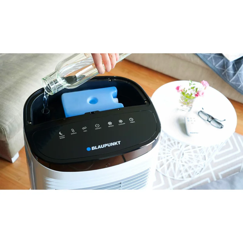 Охладител на въздух Blaupunkt ACF601, 4 скорости, 120 W, ниво на шум 45 dB, 9 kg