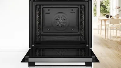 Фурна Bosch HBA171BB3, за вграждане, серия 2, 60 cm, черна