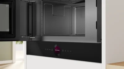 Микровълнова печка Bosch BFL7221B1, за вграждане, серия 8, 1220 W