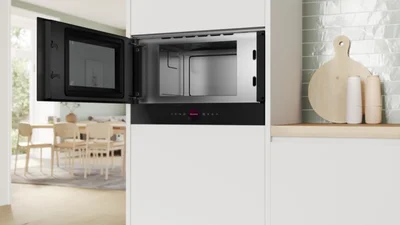 Микровълнова печка Bosch BFL7221B1, за вграждане, серия 8, 1220 W