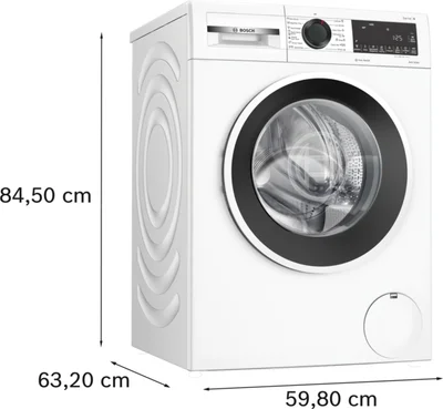 Пералня Bosch WGG244Z2BY, 9 kg, 1400 оборота/мин, клас A, бяла