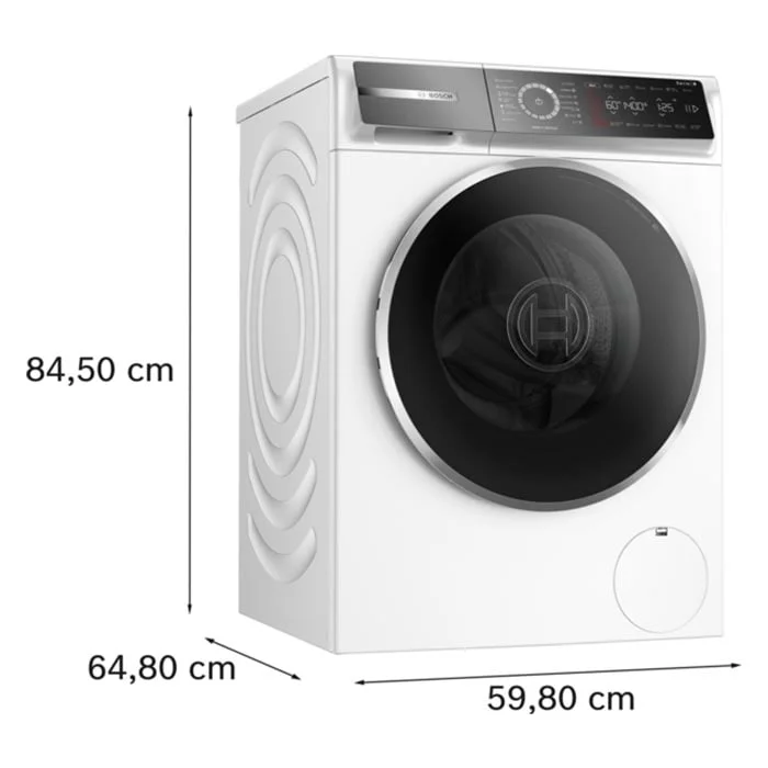 Пералня Bosch WGB24400BY, серия 8, 9 kg, клас A, 1400 оборота, бяла