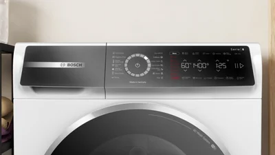 Пералня Bosch WGB24400BY, серия 8, 9 kg, клас A, 1400 оборота, бяла