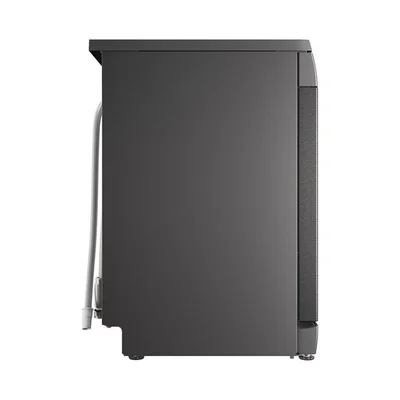 Съдомиялна машина Bosch SMS4EMC06E, свободностояща, серия 4, със защита от отпечатъци, за 14 комплекта, 60 cm, черен инокс