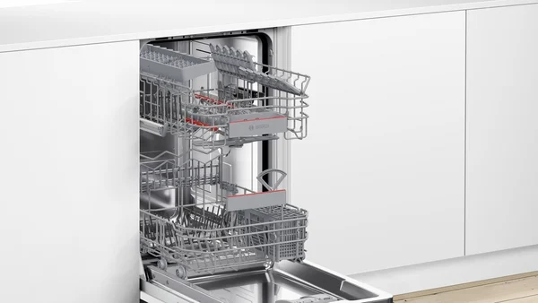 Съдомиялна машина Bosch SPV4EKX17E, за вграждане, серия 4, за 10 комплекта, 45 cm