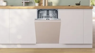 Съдомиялна машина Bosch SPV4EKX17E, за вграждане, серия 4, за 10 комплекта, 45 cm