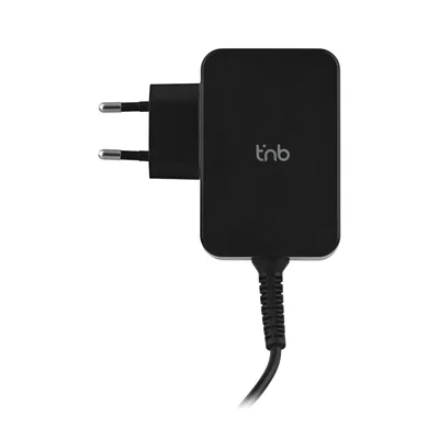 Зарядно устройство TNB Multimedia, за лаптоп, таблет и смартфон, USB Type-C, 65 W, дължина 1.8 m