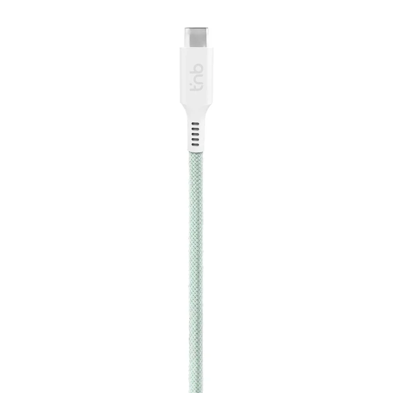 Кабел TNB, USB Type-C към USB Type-C, 1.5 m, зелен