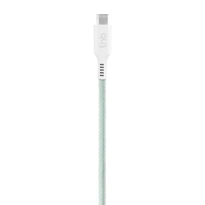 Кабел TNB, USB Type-C към USB Type-C, 1.5 m, зелен