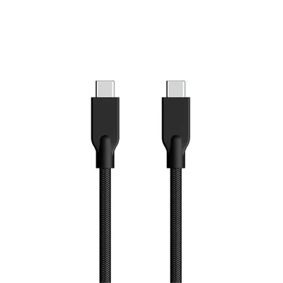 Кабел за бързо зареждане Genius ACC-C2CC, USB Type-C към USB Type-C, 100 cm, черен