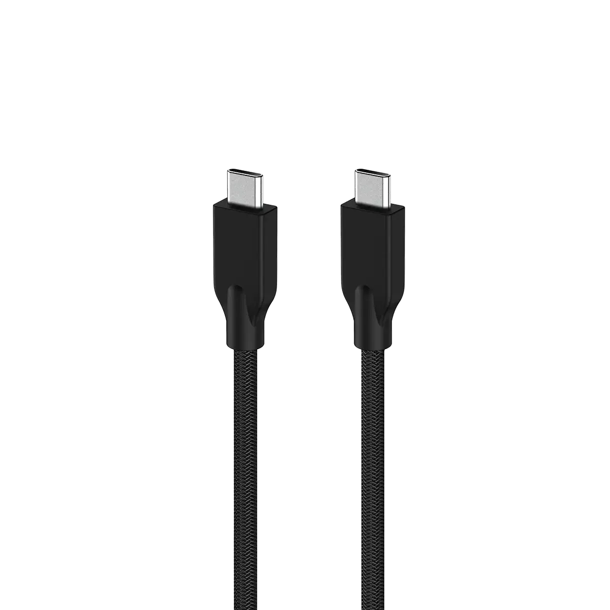 Кабел за бързо зареждане Genius ACC-C2CC, USB Type-C към USB Type-C, 150 cm, черен