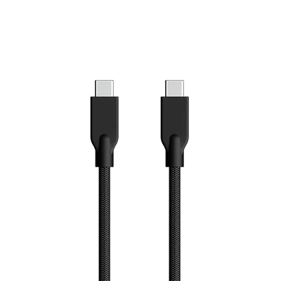 Кабел за бързо зареждане Genius ACC-C2CC, USB Type-C към USB Type-C, 150 cm, черен