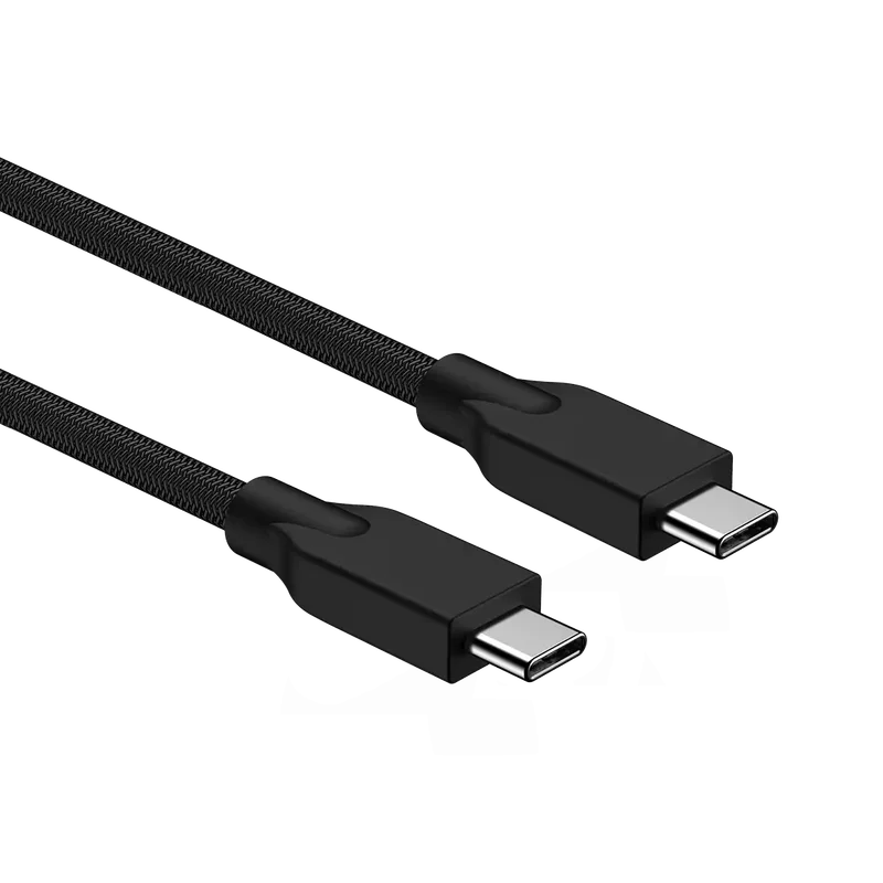Кабел за бързо зареждане Genius ACC-C2CC, USB Type-C към USB Type-C, 150 cm, черен