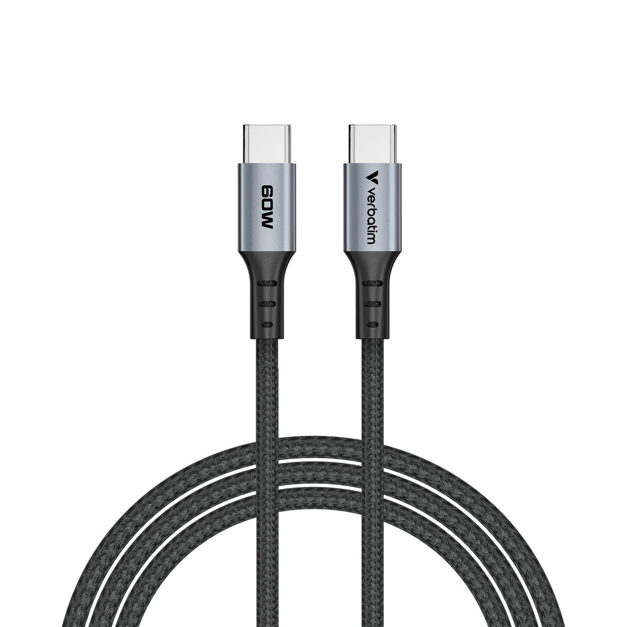 Кабел Verbatim Sync & Charge, USB Type-C към USB Type-C, 60 W, 120 cm, USB Type-A