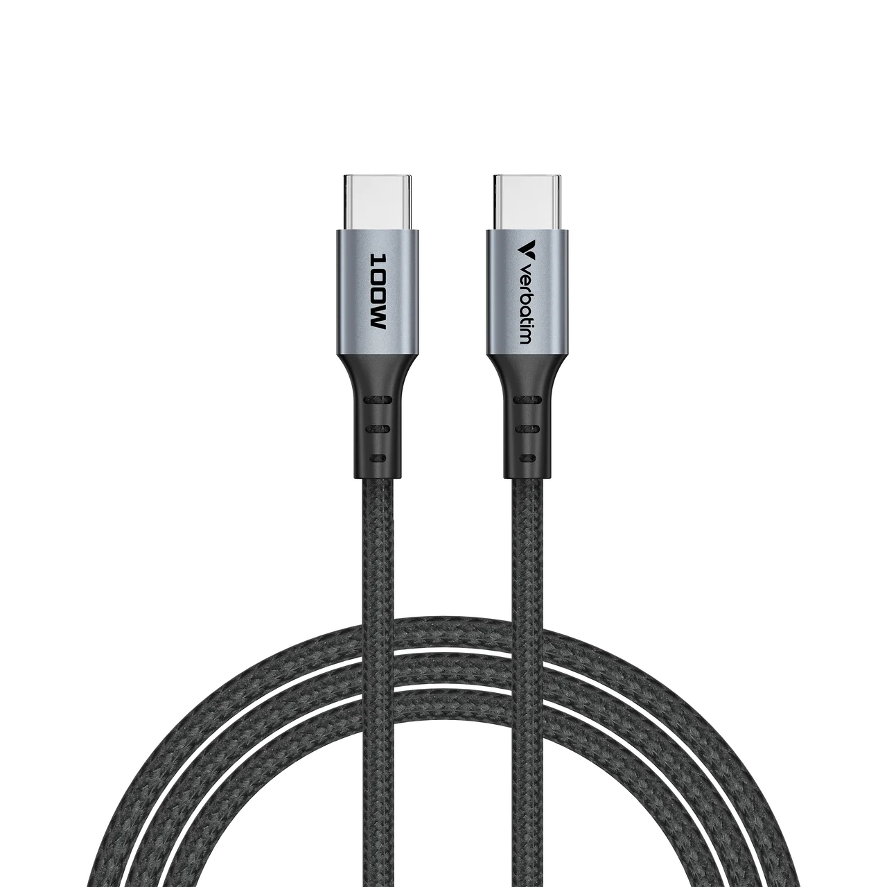 Кабел Verbatim Sync & Charge, USB Type-C към USB Type-C, 100 W, 120 cm, USB Type-A