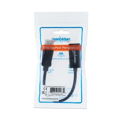 Адаптер Manhattan, DisplayPort Male към HDMI Female