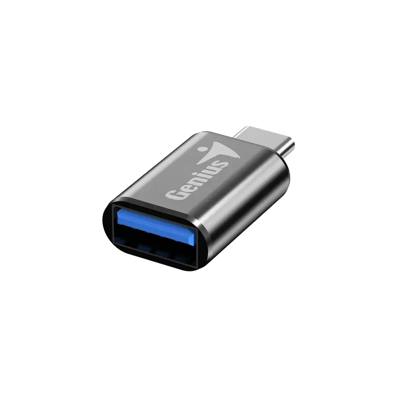 Адаптер Genius ACC-A2A, USB Type-A Female към USB Type-C Male