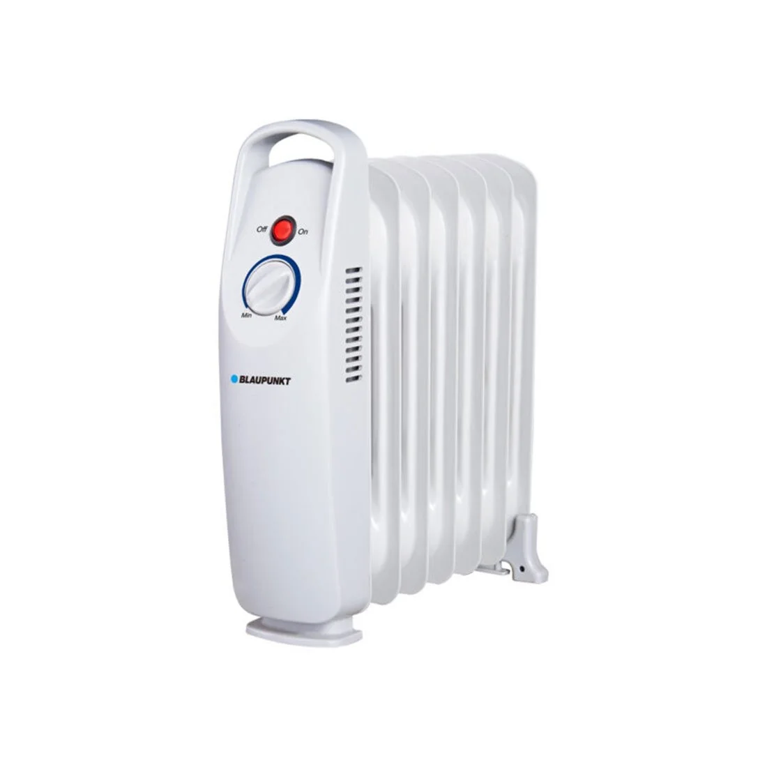 Маслен радиатор Blaupunkt HOR201, 10 m2, 700 W, бял