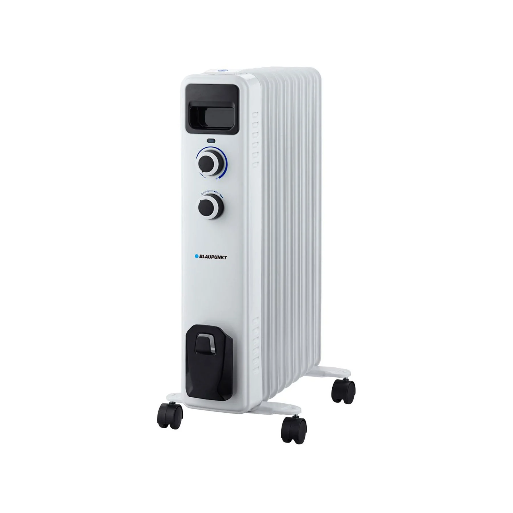 Маслен радиатор Blaupunkt HOR401, 18 m2, 2000 W, бял