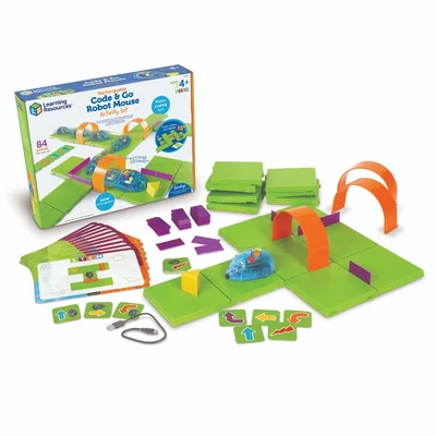 Мишка за програмиране Learning Resources, с презареждащи се батерии