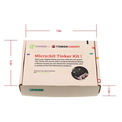 Комплект Elecfreaks EF08183, 32 части, с Micro:Bit платка, батерии Li-Polymer