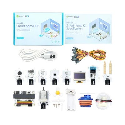 Комплект Elecfreaks Smart Home EF08197, с Micro:Bit платка, батерии AAA
