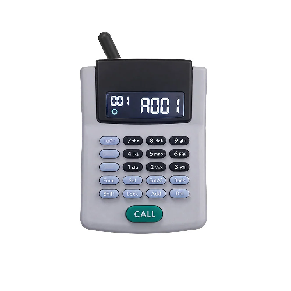 Контролер за системи за управление на опашки QMS, 2.8'' LCD, безжичен