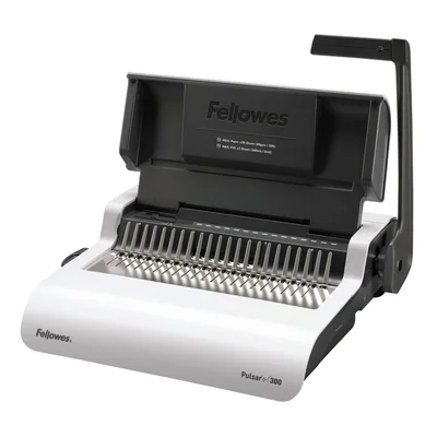 Машина за подвързване Fellowes Pulsar, ръчна, с пластмасова спирала, A4, до 300 листа