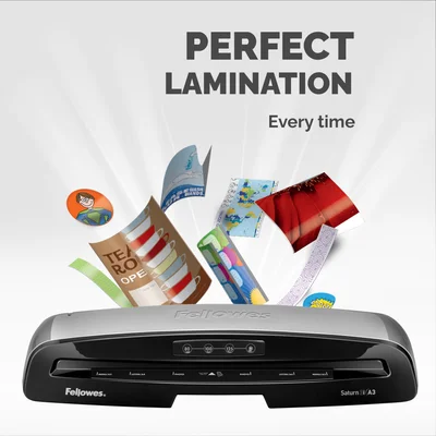 Ламинатор Fellowes Saturn 3i, A3, за фолио до 125 микрона, максимална широчина на фолиото 235 mm