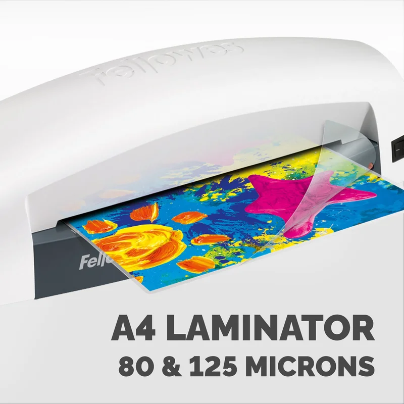 Ламинатор Fellowes Lunar, A4, за фолио до 125 микрона, максимална широчина на фолиото 230 mm