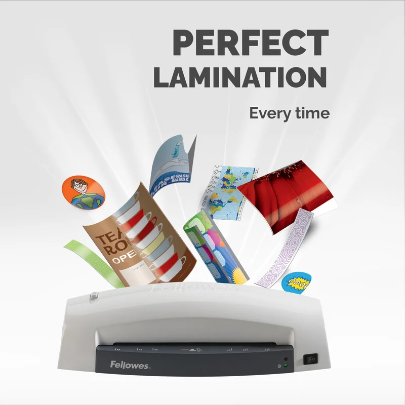 Ламинатор Fellowes Lunar, A4, за фолио до 125 микрона, максимална широчина на фолиото 230 mm