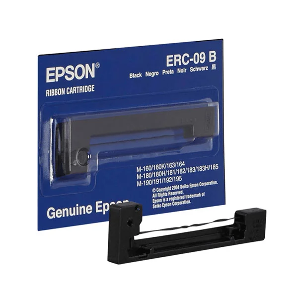 Оригинална лента за матричен принтер Epson ERC 09B, Black