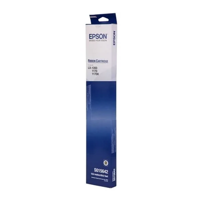 Оригинална лента за матричен принтер Epson LX1350, C13S015642, SIDM, черна