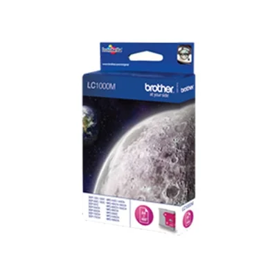 Оригинален патрон Brother LC1000, 400 страници/5%, Magenta