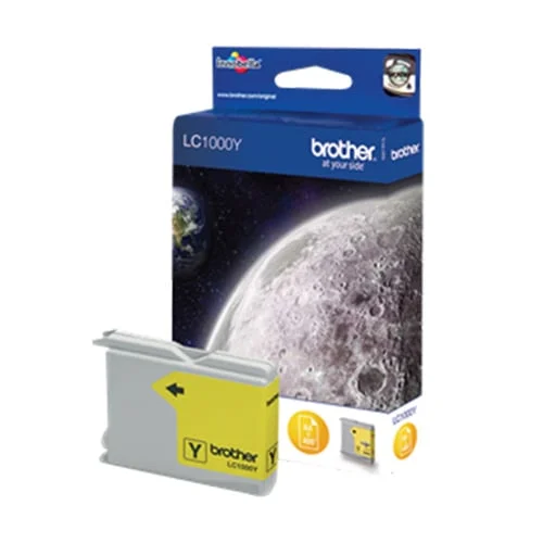 Оригинален патрон Brother LC1000, 400 страници/5%, Yellow