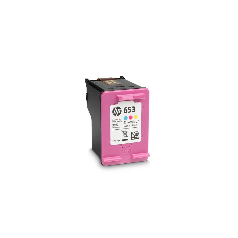 Оригинален патрон HP 3YM74AE, No653, 200 страници/5%, Color