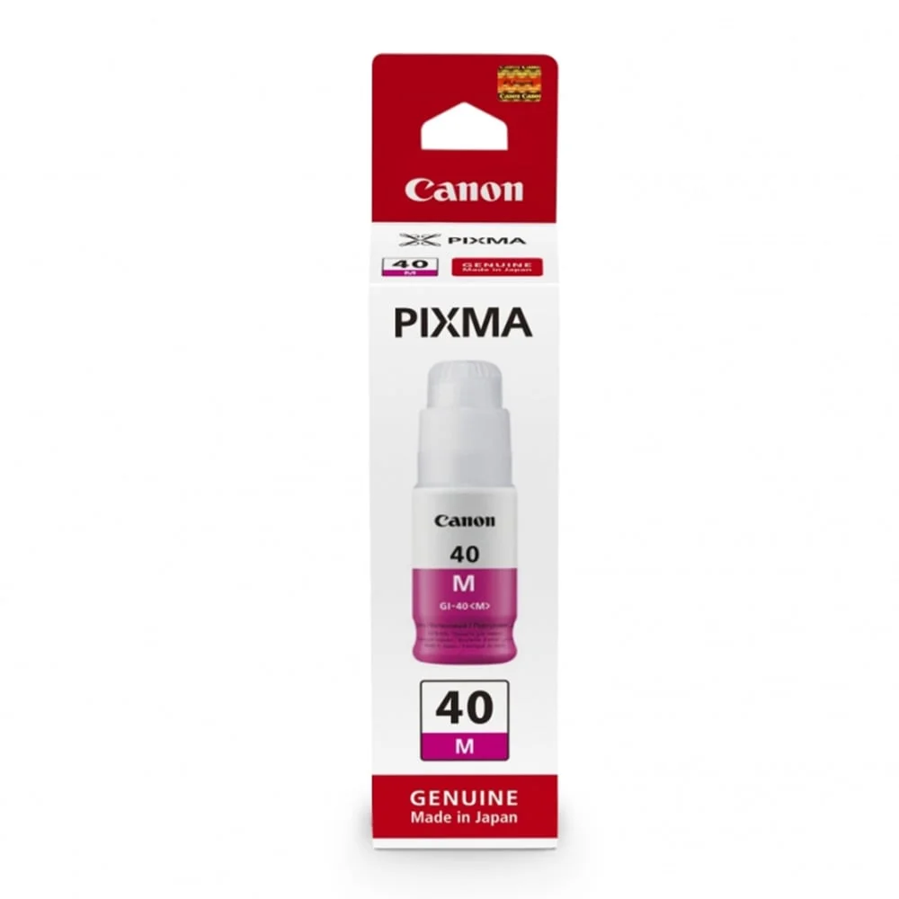 Оригинално мастило за принтер Canon GI-40M, 7700 страници/5%, Magenta