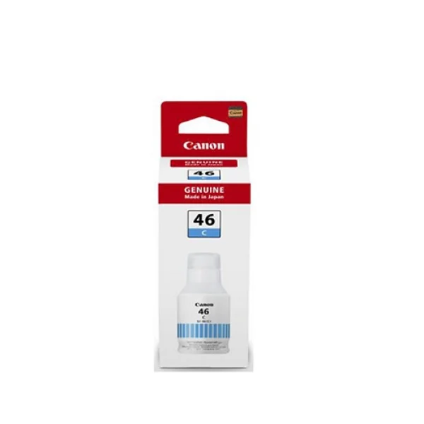 Оригинално мастило за принтер Canon GI-46, GX6040/7040, 14000 страници/5%, Cyan