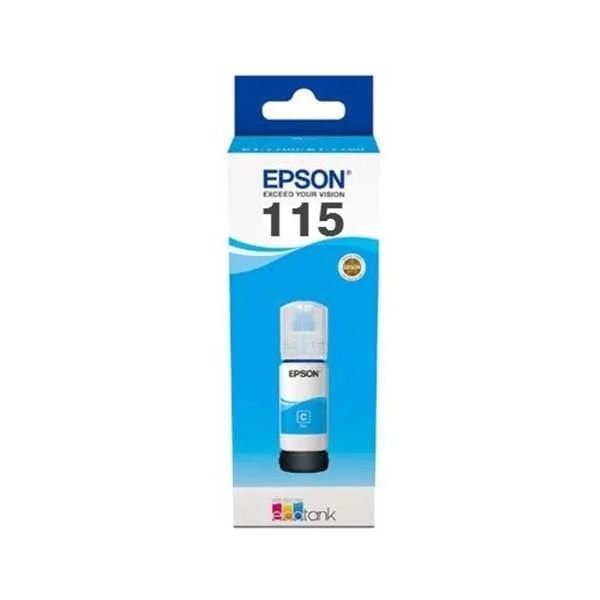 Оригинално мастило за принтер Epson 115, C13T07D24A, 6200 страници/5%, Cyan
