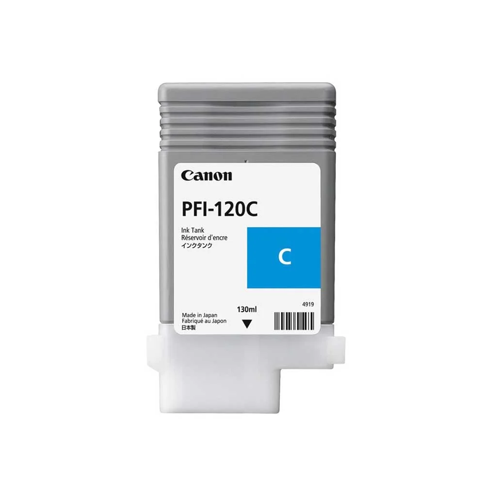 Оригинален патрон Canon PFI-120, 130 ml, Cyan